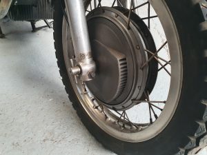 Laverda 750 SF1 drum brakes