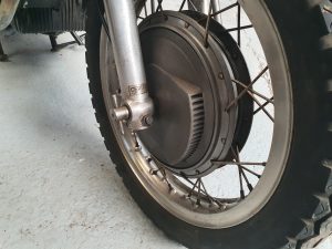 Laverda 750 SF1 drum brakes