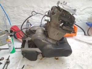 Laverda 750 SF1 engine